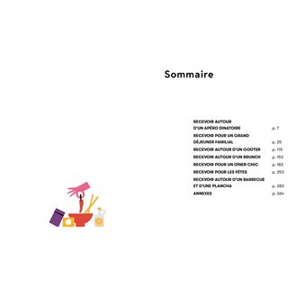 Recettes pour recevoir