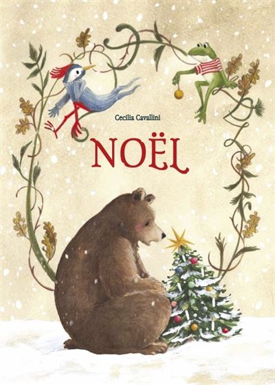 Noël - Cécilia Cavallini - D'eux - cartonné - Album jeunesse
