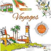 Voyages : 100 dessins à colorier pour déstresser