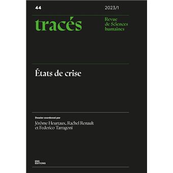 Tracés, n° 44/2023-1 - 1