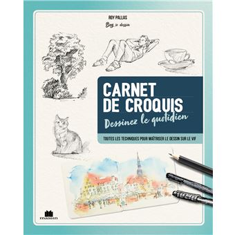 Carnet de croquis dessinez le quotidien - 1