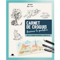 Carnet de croquis dessinez le quotidien