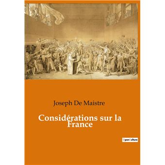 Considérations sur la France - 1