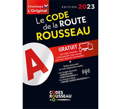 Code Rousseau de la route B 2023 - broché - Collectif - Achat Livre