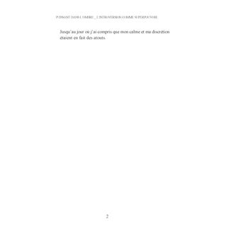 Puissant dans l'ombre, L'introversion comme Superpouvoir