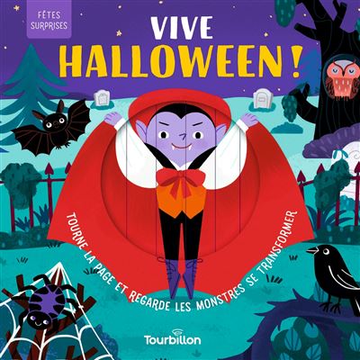Vive Halloween ! - Harriet Stone - Tourbillon - cartonné - Document jeunesse
