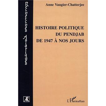 Histoire politique du penjab de 1947 a nos jours - 1