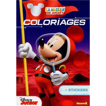 La Maison de Mickey - La maison de Mickey Coloriage + stickers (Drapeau