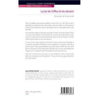 La loi de l’offre et du besoin