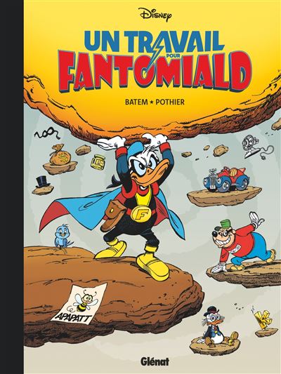 Un travail pour Fantomiald - Nicolas Pothier - Glénat - cartonné - Bande dessinée - Glénat