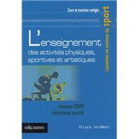 L'enseignement des activités physiques, sportives et artistiques - Licences STAPS - Educateurs sportifs