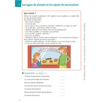 Réussir son entrée en grammaire CE1 cahier de l'élève- Programmes 2025