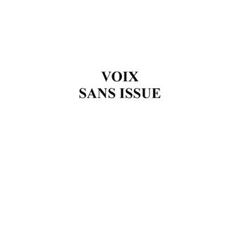 Voix sans issue