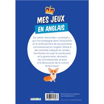 Mes jeux en anglais, 7-10 ans