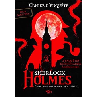 Cahier d'enquêtes de Sherlock Holmes
