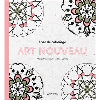 Livre de coloriage Art nouveau - 1