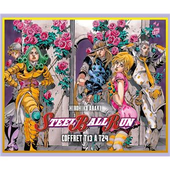 Jojo's Bizarre Adventure : Jojo's - Steel Ball Run - Coffret T13 à T24