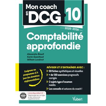 Mon coach en DCG 10 : Comptabilité approfondie 2025-2026 - 1