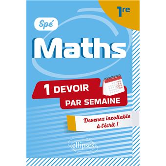 Spé Maths. Première