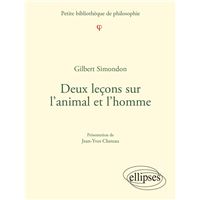 Deux leçons sur l'animal et l'homme