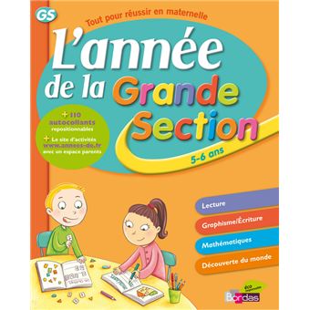 L'annee de la grande section 5-6 ans - tout pour reussir en maternelle - 1