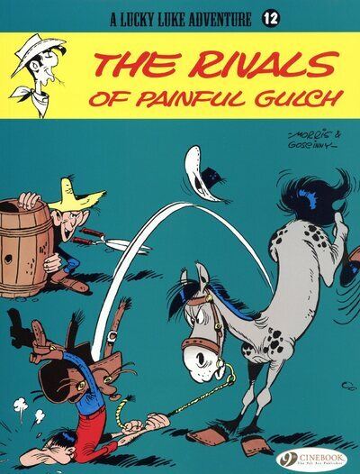 Lucky Luke - tome 12 The rivals of painful gulch -  Morris - broché