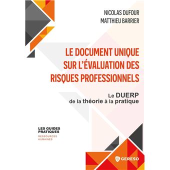 Le Document Unique sur l'Évaluation des Risques Professionnels - 1