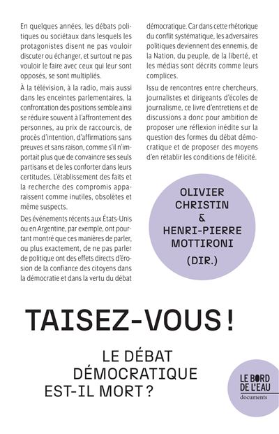 Taisez-vous !