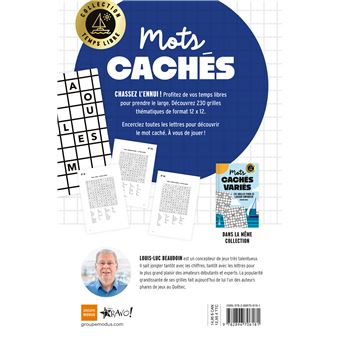 Temps libre - Mots cachés