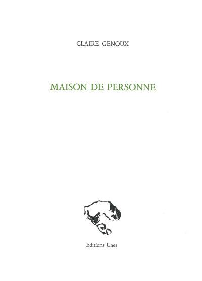 Maison de personne