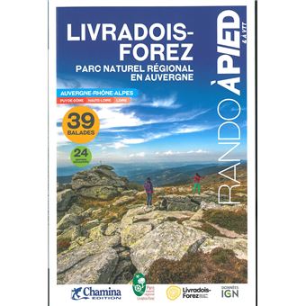 Pnr livradois-forez balades et rando a pied & vtt - 1