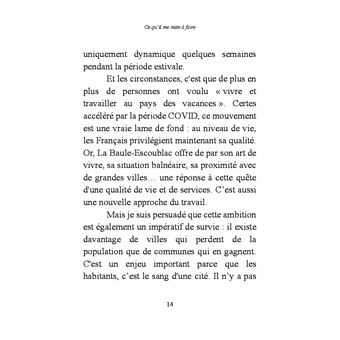 Ce qu'il me reste à faire