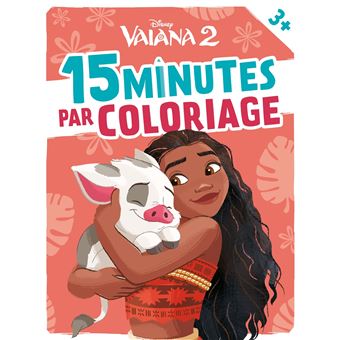 Vaiana - VAIANA 2 - 15 Minutes par coloriage (3+) - Disney - 1