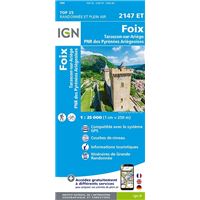 2147et foix, tarascon-sur-ariege, pnr des pyrenees ariegeoises /recto