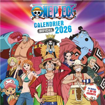 One Piece - Mon calendrier officiel - One Piece 2026 (de sept. 2025 à déc. 2026) - 1