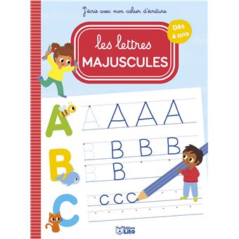 Cahier d'ecritures majuscules - 1
