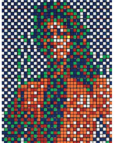 Rubikcubist Invader /franCais/anglais