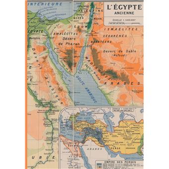 Carnet ligné : L'Égypte ancienne par Maurice Teissier. Libr. Hatier, Paris (1933). - 1