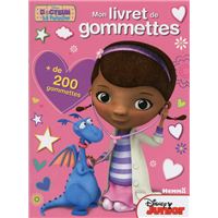 Docteur La Peluche Mon livret de gommettes (Stéthoscope)