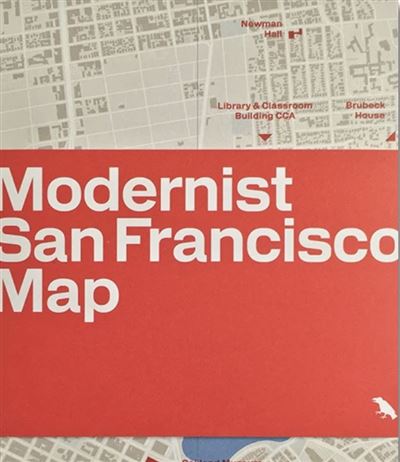 Modernist san francisco map