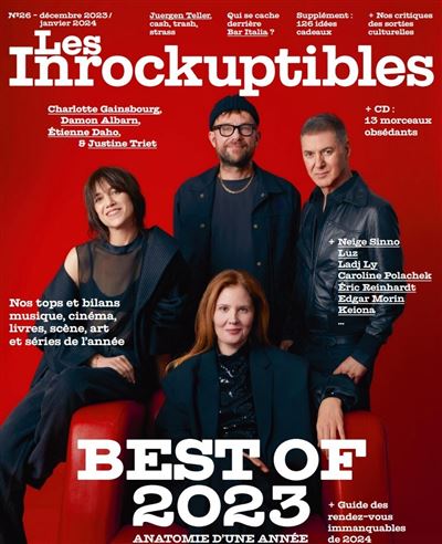 Les Inrockuptibles Mensuel N°26 - Dec 2023-Janv 2024