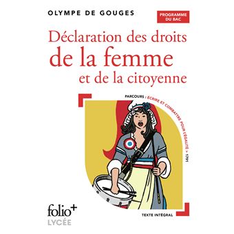 Déclaration des droits de la femme et de la citoyenne - 1