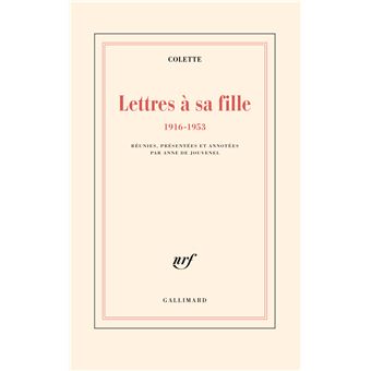 Lettres à sa fille - 1