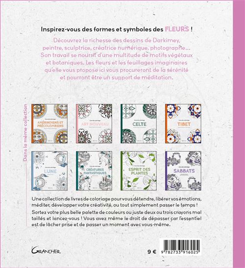 Livre De Coloriage - INNSPIRO - 18401 - 12 Motifs - 24 Feuilles - 16 X 23 Cm - Jeux