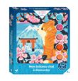 Mon tableau chat à diamanter - coffret avec accessoires