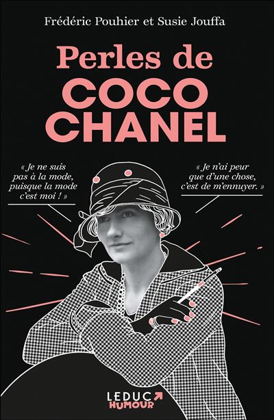 Perles de Coco Chanel - Frédéric Pouhier - Leduc Humour Tut-Tut - broché - Anthologie