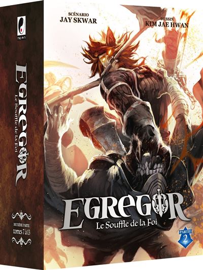 Egregor : Le Souffle de la Foi - Partie 2 (Tomes 07 à 13) - Coffret 7 Mangas Collector limité - Jay Skwar - Meian - Coffret - Manga
