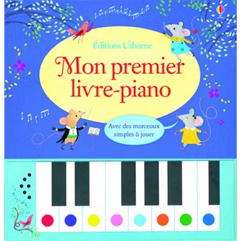 Livre Mon livre piano - 10 chansons et mélodies à jouer