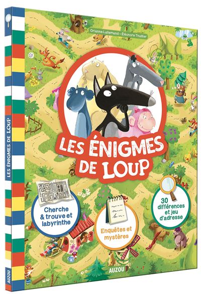 Les énigmes de loup - Orianne Lallemand - broché