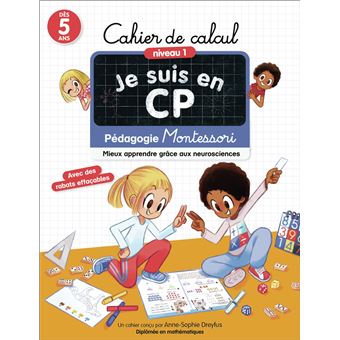 Je suis en CP - Cahier de Calcul - Niveau 1